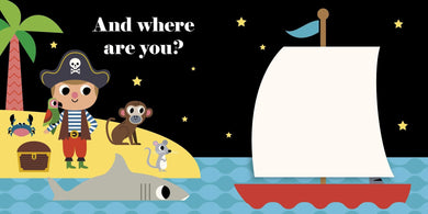 Nosy Crow Felt Flaps - Where's Mr Pirate? (Board Book) Nosy Crow