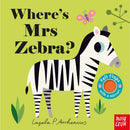 Nosy Crow Felt Flaps - Where's Mrs Zebra? (Board Book) Nosy Crow