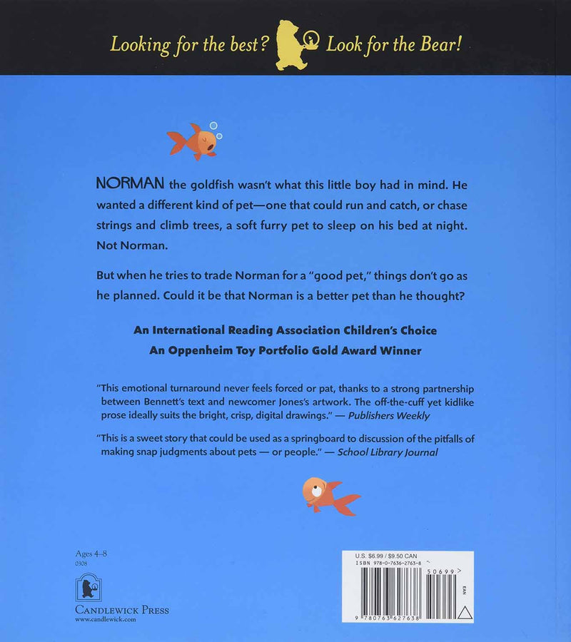 Not Norman - A Goldfish Story (Paperback)(US) Candlewick Press