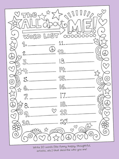 Notebook Doodles Go Girl! Guided Journal-Adult colouring & activity books-買書書 BuyBookBook