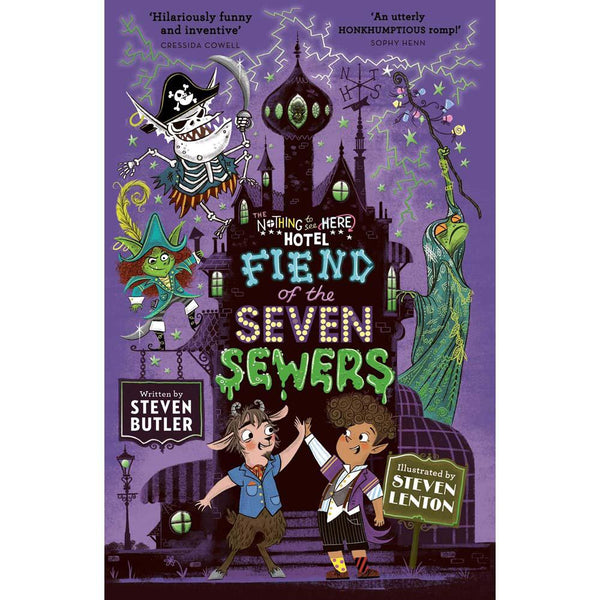Nothing to See Here Hotel #04 Fiend of the Seven Sewers (Steven Butler)-Fiction: 奇幻魔法 Fantasy & Magical-買書書 BuyBookBook