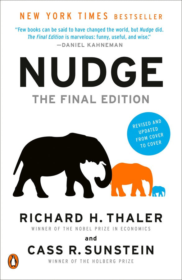 Nudge-Popular psychology-買書書 BuyBookBook