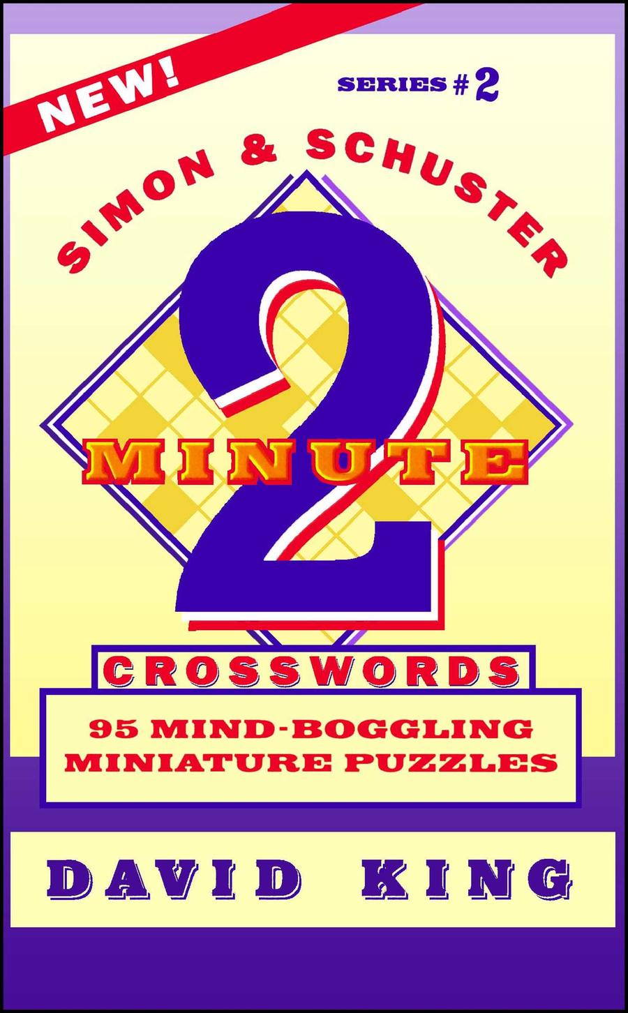 SIMON & SCHUSTER TWO-MINUTE CROSSWORDS Vol. 2-Hobbies/ quizzes/ games-買書書 BuyBookBook