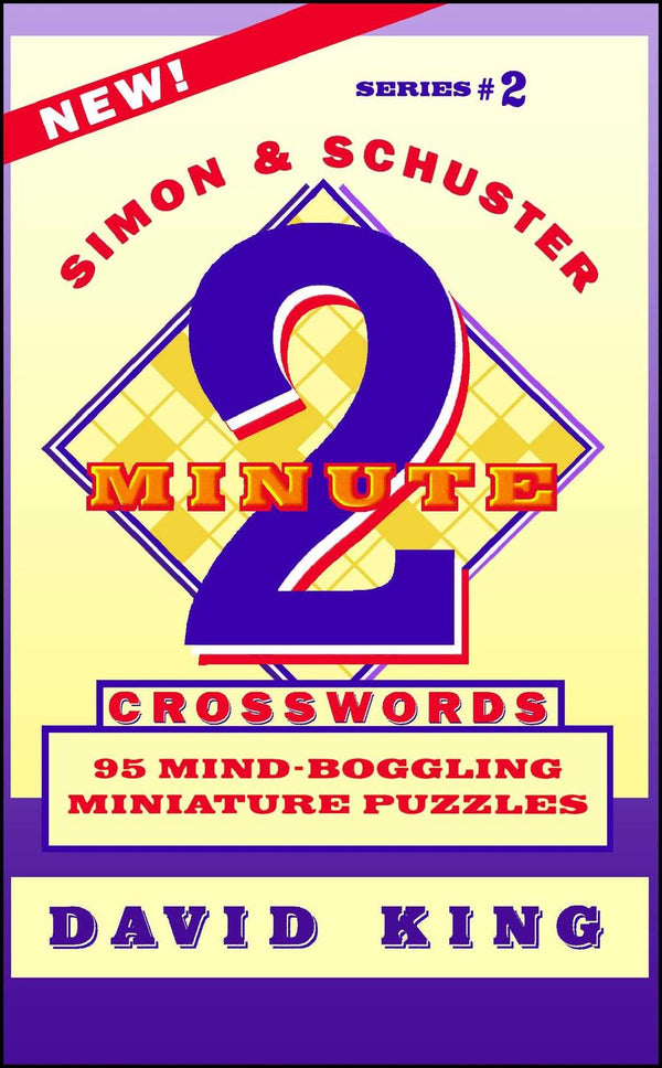 SIMON & SCHUSTER TWO-MINUTE CROSSWORDS Vol. 2-Hobbies/ quizzes/ games-買書書 BuyBookBook