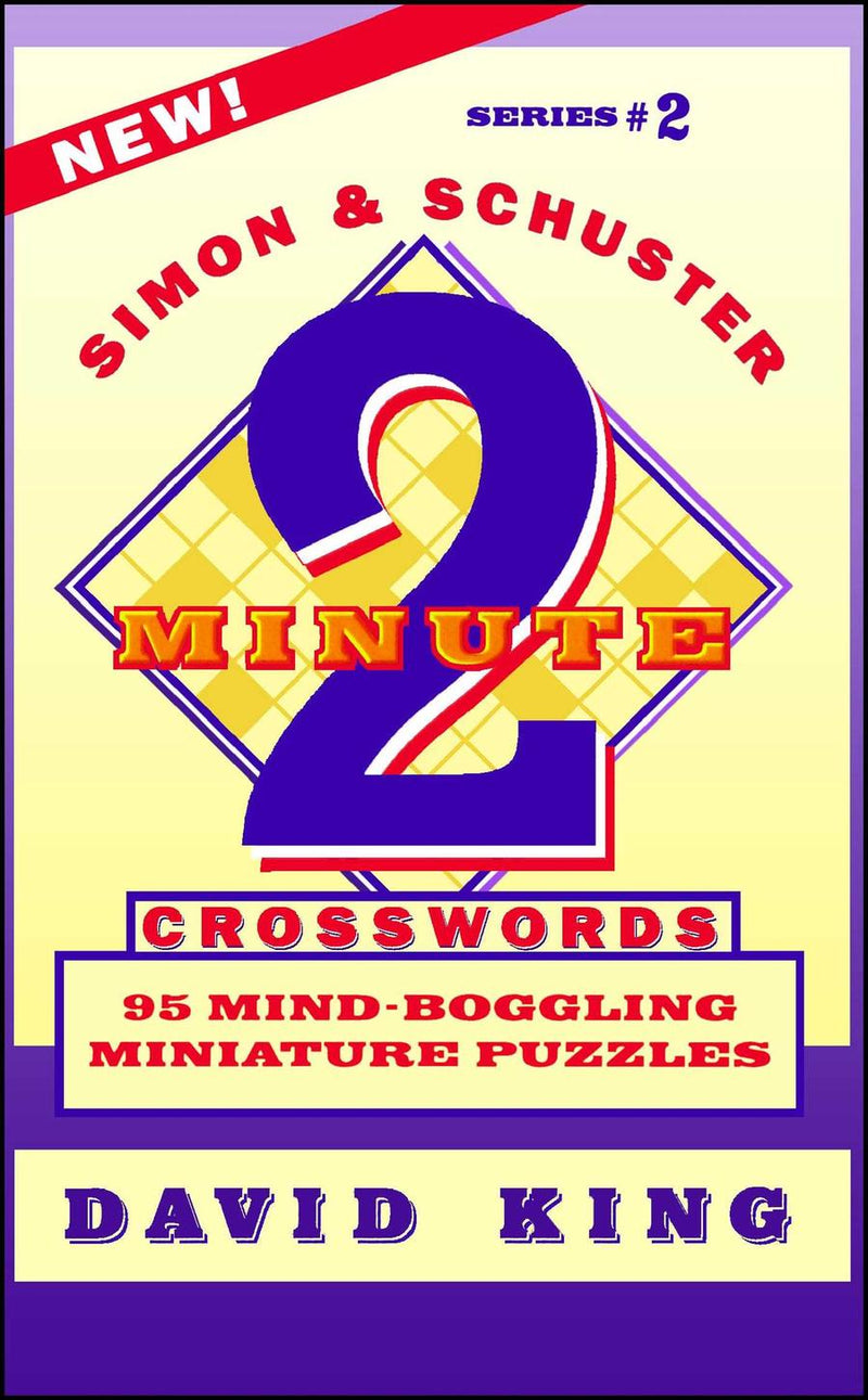 SIMON & SCHUSTER TWO-MINUTE CROSSWORDS Vol. 2-Hobbies/ quizzes/ games-買書書 BuyBookBook