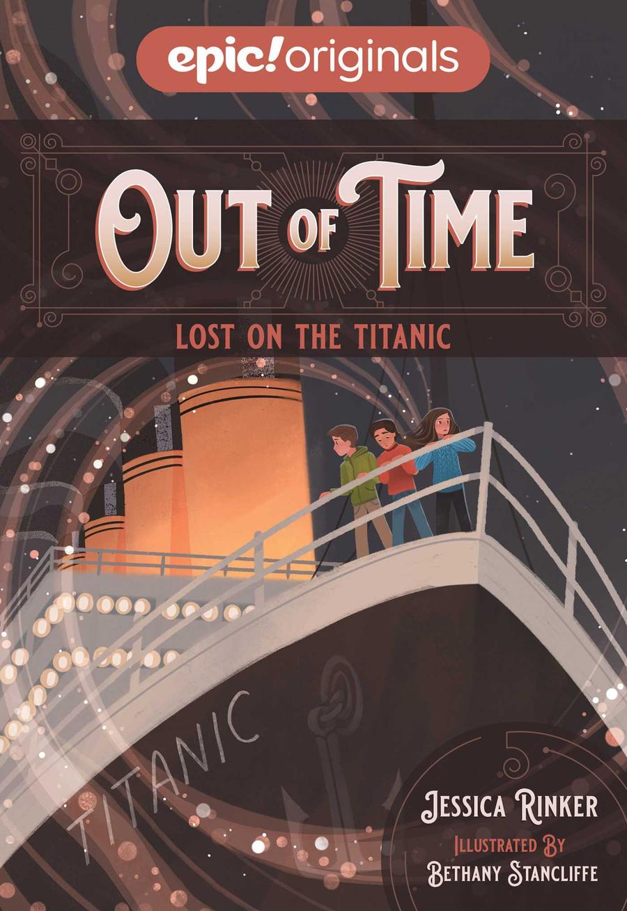 Lost on the Titanic (Out of Time Book 1)-Children’s / Teenage fiction: General and modern fiction-買書書 BuyBookBook