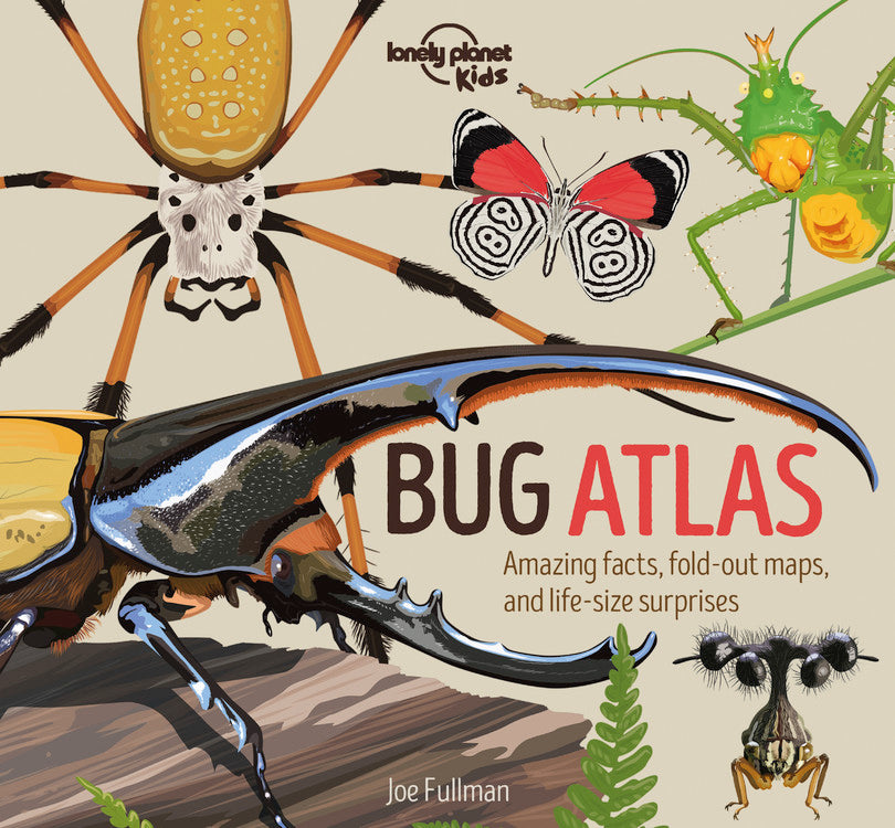 Lonely Planet Kids Bug Atlas-Children’s / Teenage general interest: Places and peoples-買書書 BuyBookBook
