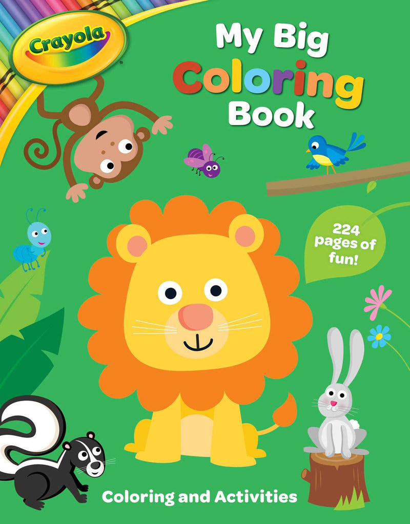 Crayola My Big Coloring Book-Children’s interactive and activity books and kits-買書書 BuyBookBook