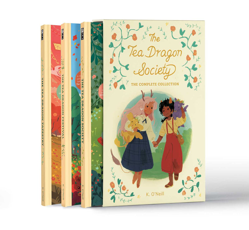 The Tea Dragon Society Slipcase Box Set-Graphic novels/ Comic books/ Manga/ Cartoons-買書書 BuyBookBook