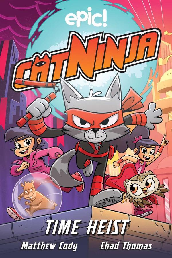 Cat Ninja: Time Heist-Graphic novels/ Comic books/ Manga/ Cartoons-買書書 BuyBookBook