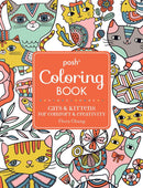 Posh Adult Coloring Book: Cats & Kittens for Comfort & Creativity-Hobbies/ quizzes/ games-買書書 BuyBookBook
