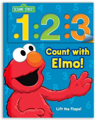 Sesame Street: 1 2 3 Count with Elmo!-Children’s / Teenage fiction: General and modern fiction-買書書 BuyBookBook