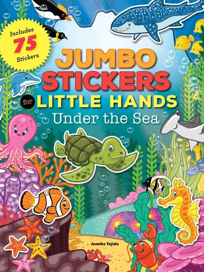 Jumbo Stickers for Little Hands: Under the Sea-Children’s / Teenage general interest: Nature and animals-買書書 BuyBookBook