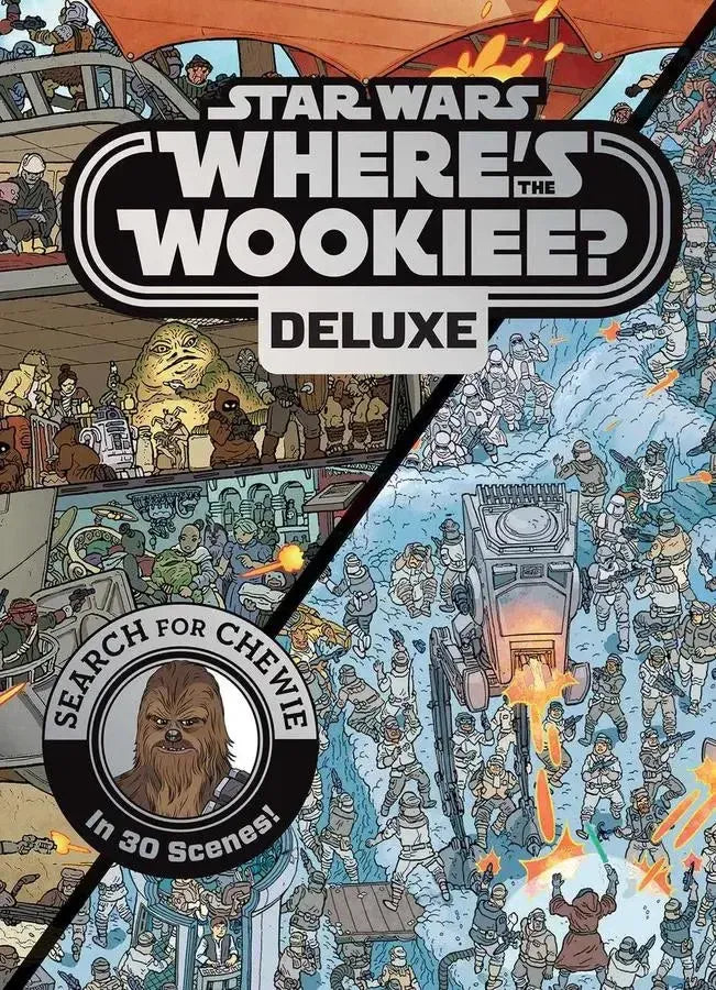 Star Wars: Where's the Wookiee? Deluxe-Children’s picture books-買書書 BuyBookBook