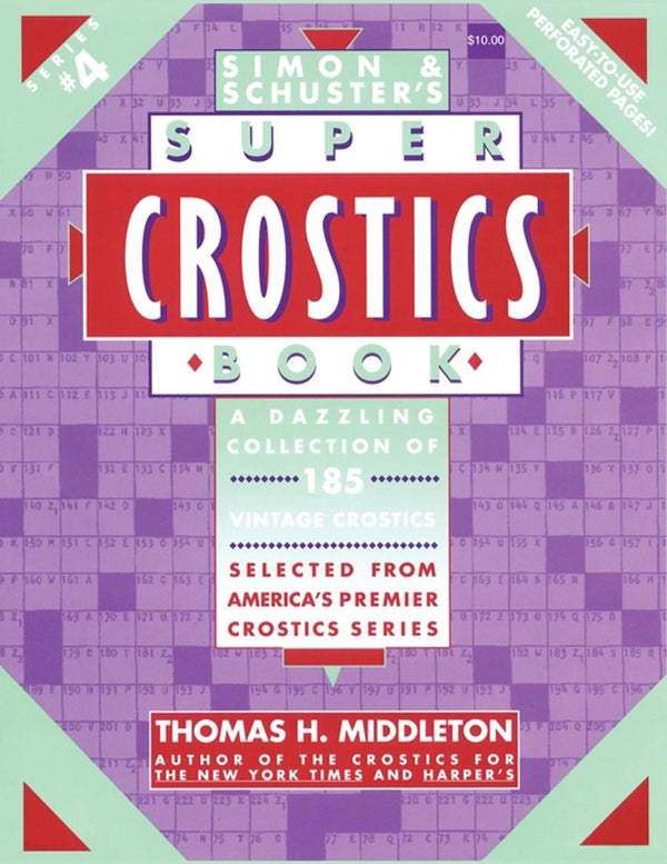 Simon & Schusters Super Crostics # 4-Hobbies/ quizzes/ games-買書書 BuyBookBook
