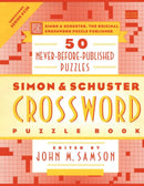 Simon and Schuster Crossword Puzzle Book