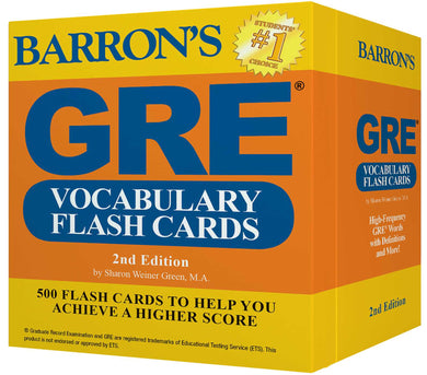 GRE Vocabulary Flash Cards-Education-買書書 BuyBookBook