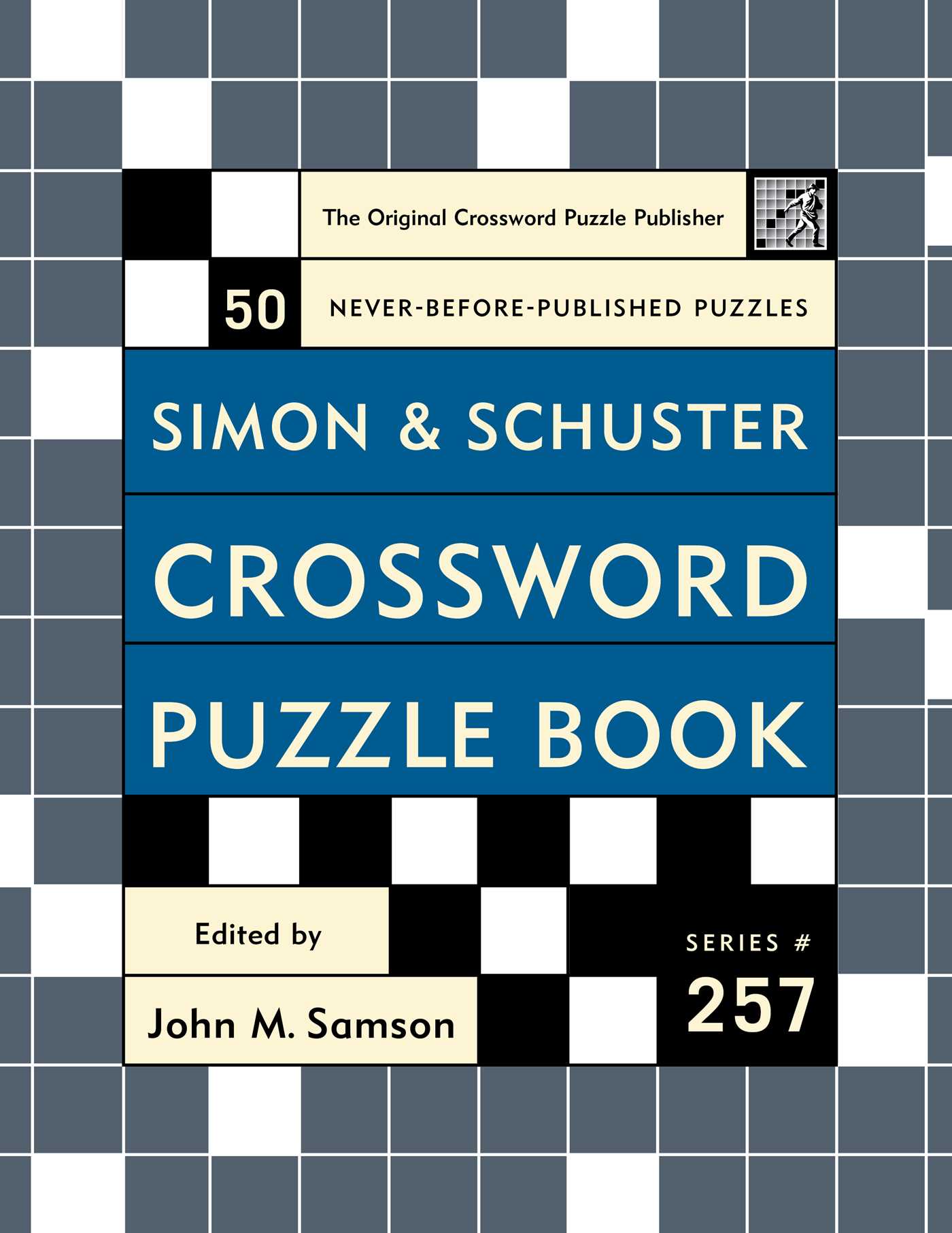 Simon and Schuster Crossword Puzzle Book #257-Hobbies/ quizzes/ games-買書書 BuyBookBook