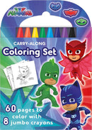 PJ Masks: Carry-Along Coloring Set-Children’s interactive and activity books and kits-買書書 BuyBookBook