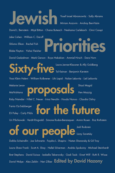 Jewish Priorities
