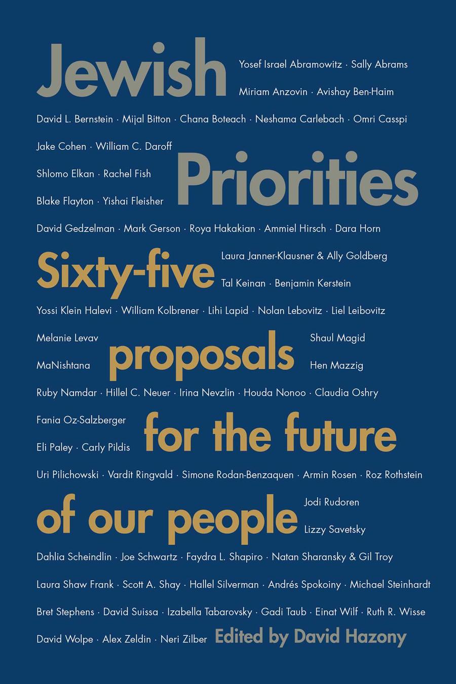 Jewish Priorities