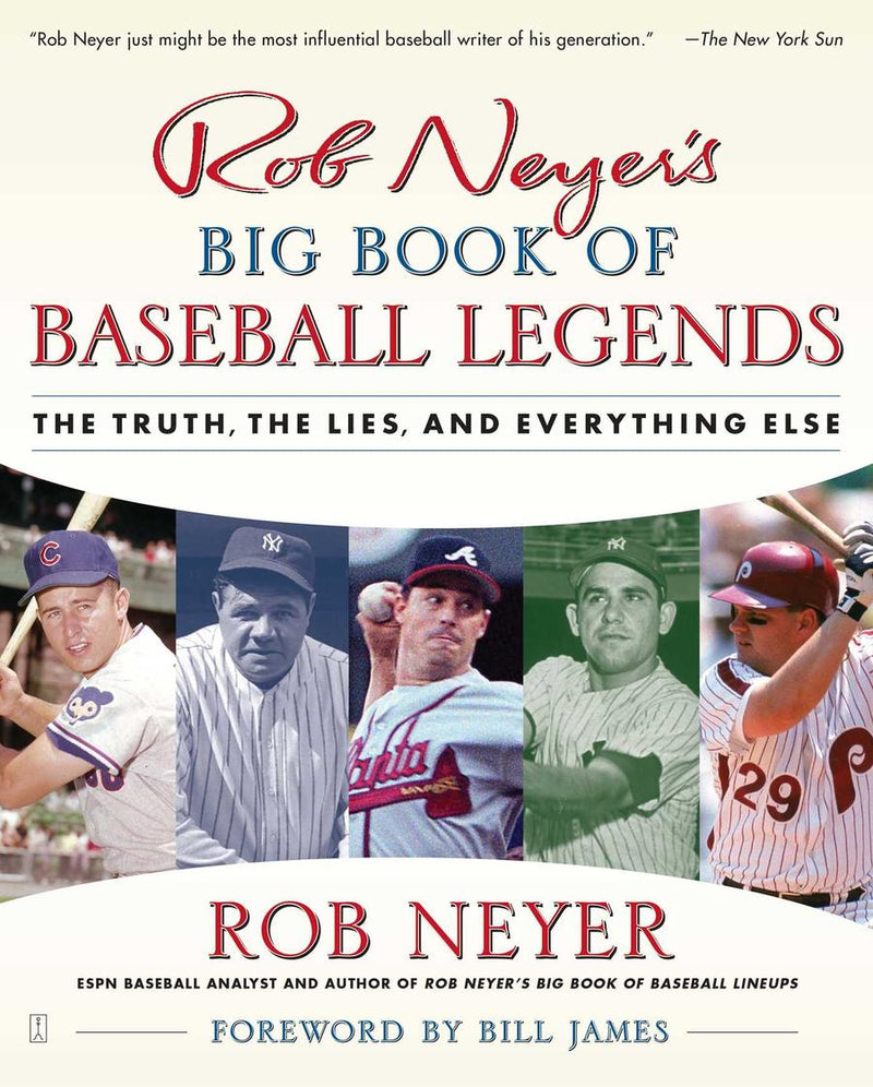Rob Neyer's Big Book of Baseball Legends-Sports and Active outdoor recreation-買書書 BuyBookBook
