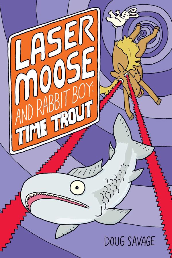 Laser Moose and Rabbit Boy: Time Trout-Graphic novels/ Comic books/ Manga/ Cartoons-買書書 BuyBookBook