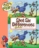 Go Fun! Spot Six Differences-Children’s / Teenage general interest: Hobbies/ quizzes/ toys and games-買書書 BuyBookBook
