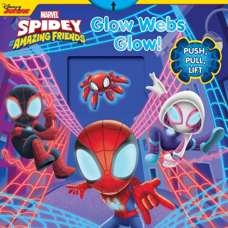 Marvel Spidey and his Amazing Friends: Glow Webs Glow!-Children’s / Teenage fiction: Action and adventure stories-買書書 BuyBookBook
