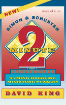 SIMON & SCHUSTER TWO-MINUTE CROSSWORDS Vol. 4-Hobbies/ quizzes/ games-買書書 BuyBookBook