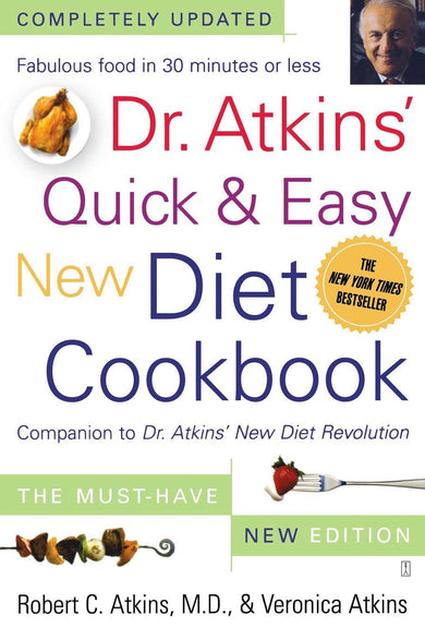 Dr. Atkins' Quick & Easy New Diet Cookbook-Cookery / food and drink / food writing-買書書 BuyBookBook