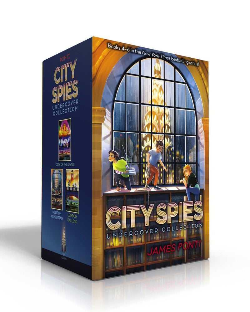 City Spies Undercover Collection (Boxed Set)-Children’s / Teenage fiction: Crime and mystery fiction-買書書 BuyBookBook