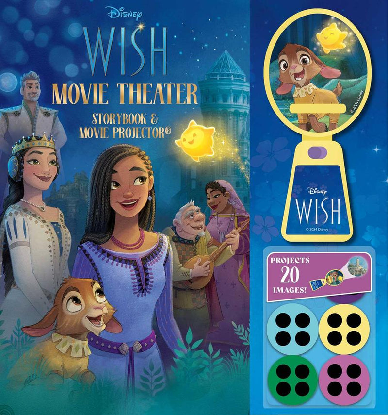 Disney Wish: Movie Theater Storybook & Movie Projector-Children’s picture books-買書書 BuyBookBook