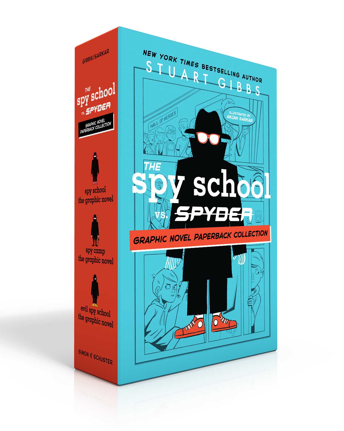 The Spy School vs. SPYDER Graphic Novel Paperback Collection (Boxed Set)