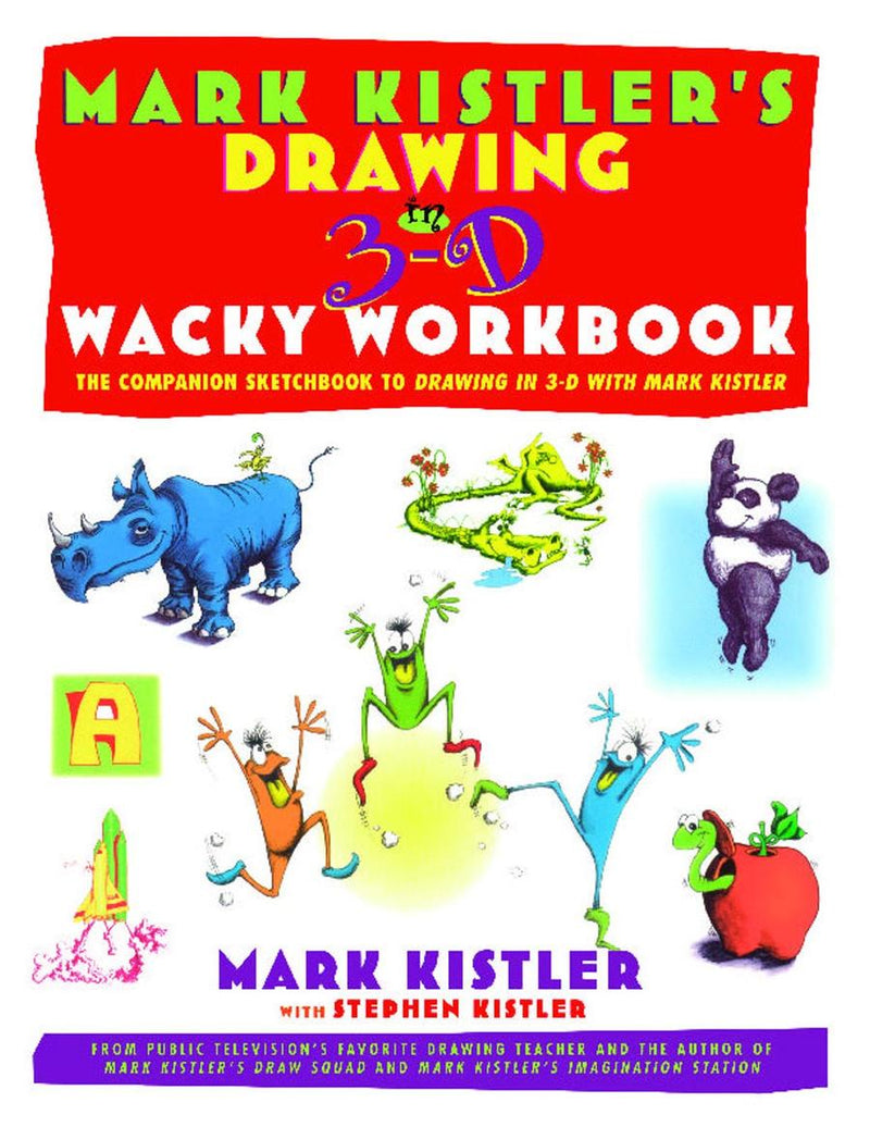 Mark Kistler's Drawing in 3-D Wack Workbook-Lifestyle and Leisure-買書書 BuyBookBook