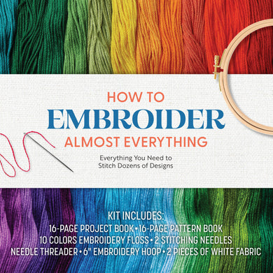 How to Embroider Almost Everything
