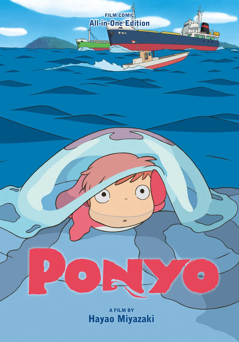 Ponyo Film Comic All-in-One Edition-Manga and East Asian style / tradition comic books-買書書 BuyBookBook
