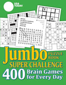 USA TODAY Jumbo Puzzle Book Super Challenge-Hobbies/ quizzes/ games-買書書 BuyBookBook