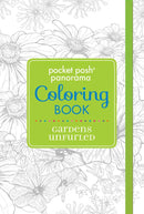 Pocket Posh Panorama Adult Coloring Book: Gardens Unfurled-Lifestyle and Leisure-買書書 BuyBookBook