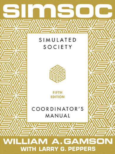 SIMSOC: Simulated Society, Coordinator's Manual-Society/ culture/ social sciences-買書書 BuyBookBook
