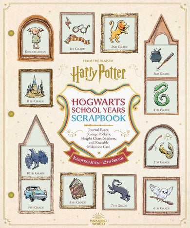 Harry Potter School Years Scrapbook-Children’s interactive and activity books and kits-買書書 BuyBookBook