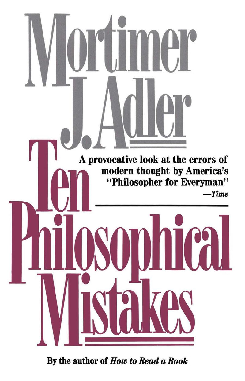 Ten Philosophical Mistakes-Philosophy-買書書 BuyBookBook