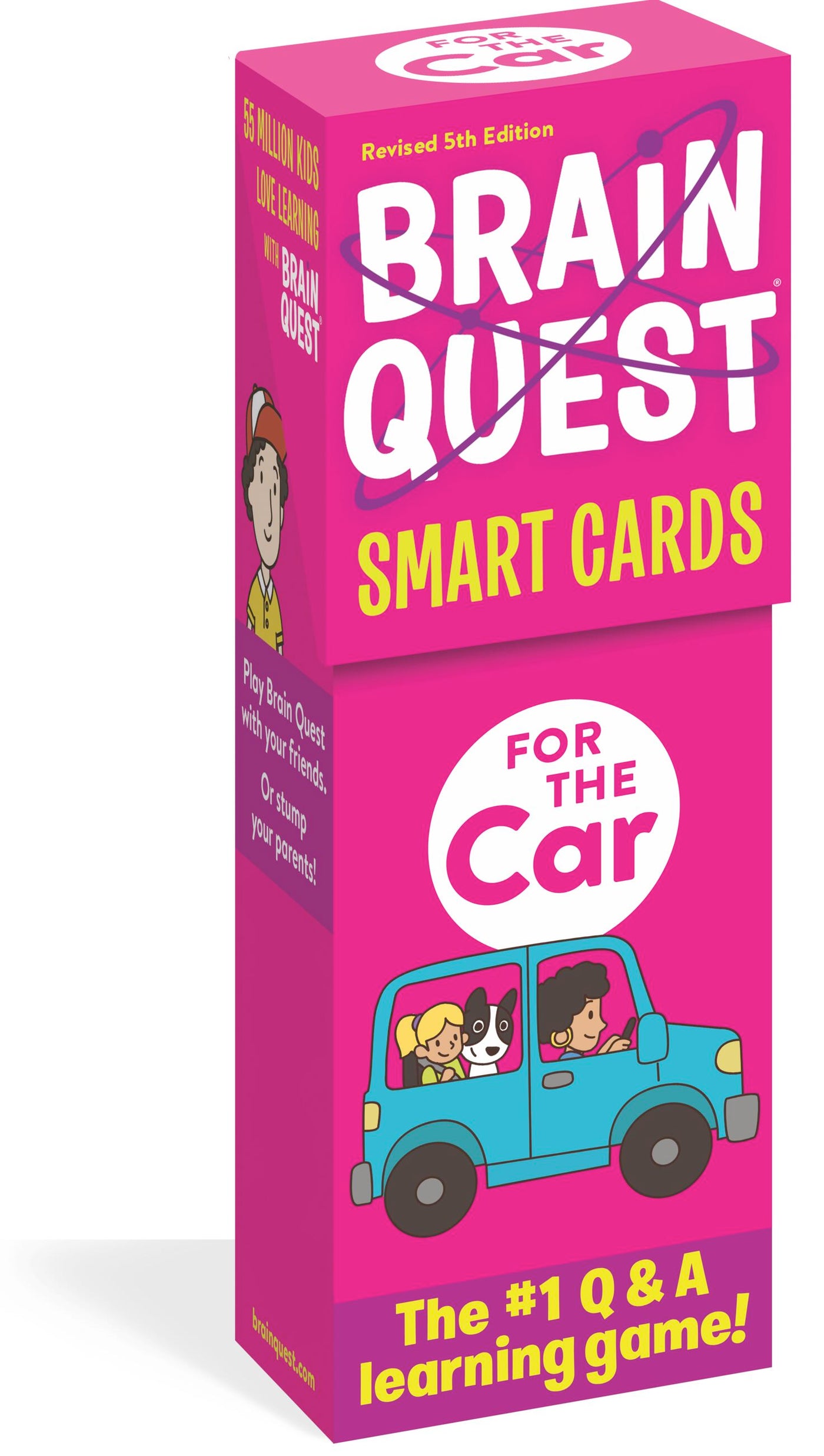 Brain Quest For the Car Smart Cards Revised 5th Edition-Children’s / Teenage general interest: General knowledge and interesting facts-買書書 BuyBookBook