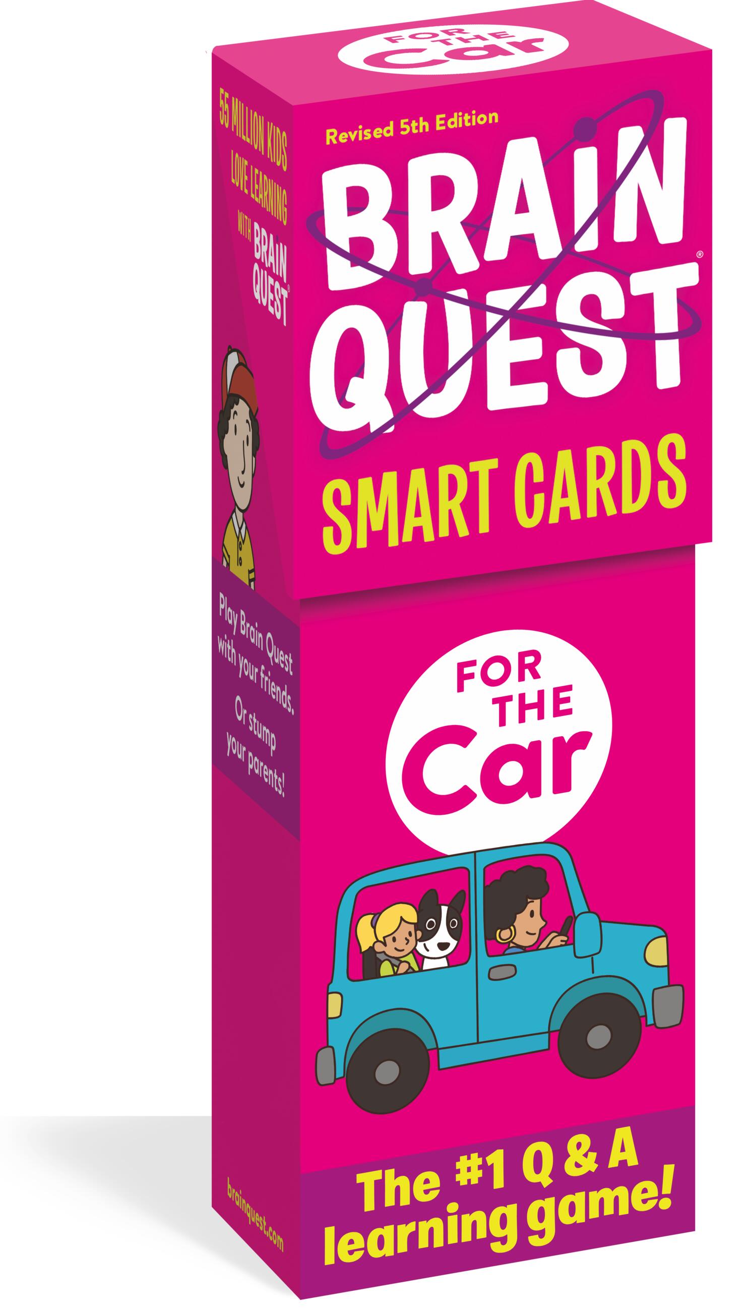 Brain Quest For the Car Smart Cards Revised 5th Edition-Children’s / Teenage general interest: General knowledge and interesting facts-買書書 BuyBookBook