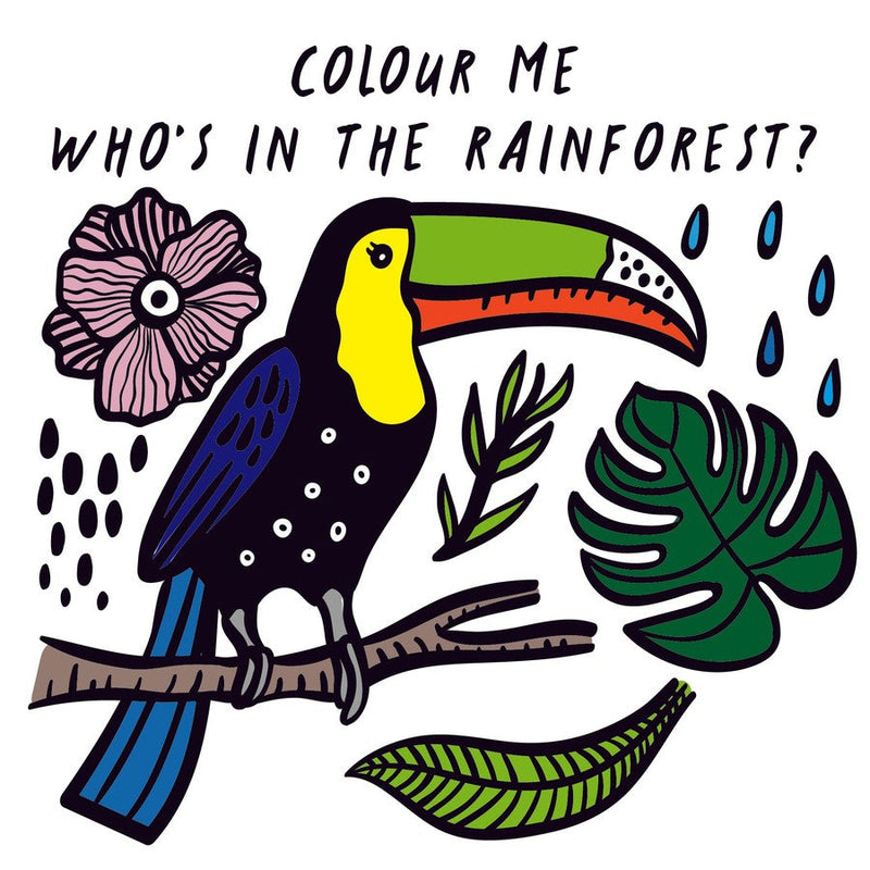 Colour Me: Who’s in the Rainforest?-Children’s Early years / early learning concepts-買書書 BuyBookBook