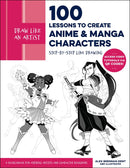 Draw Like an Artist: 100 Lessons to Create Anime and Manga Characters-Painting, drawing and art manuals-買書書 BuyBookBook
