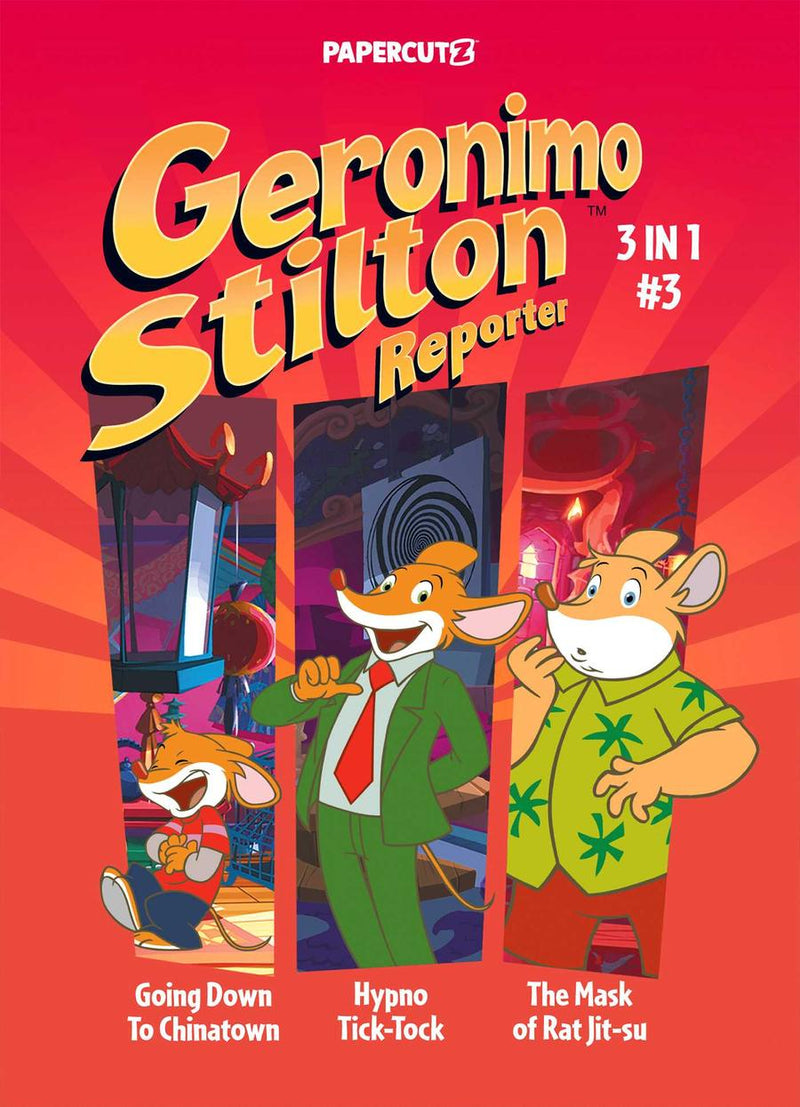 Geronimo Stilton Reporter 3 in 1 Vol. 3-Graphic novels/ Comic books/ Manga/ Cartoons-買書書 BuyBookBook