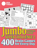 USA TODAY Jumbo Puzzle Book Super Challenge 2-Hobbies/ quizzes/ games-買書書 BuyBookBook
