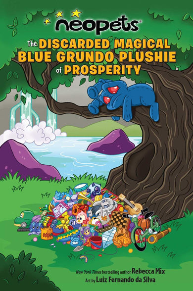 Neopets: The Discarded Magical Blue Grundo Plushie of Prosperity-Children’s / Teenage general interest: Humour and jokes-買書書 BuyBookBook