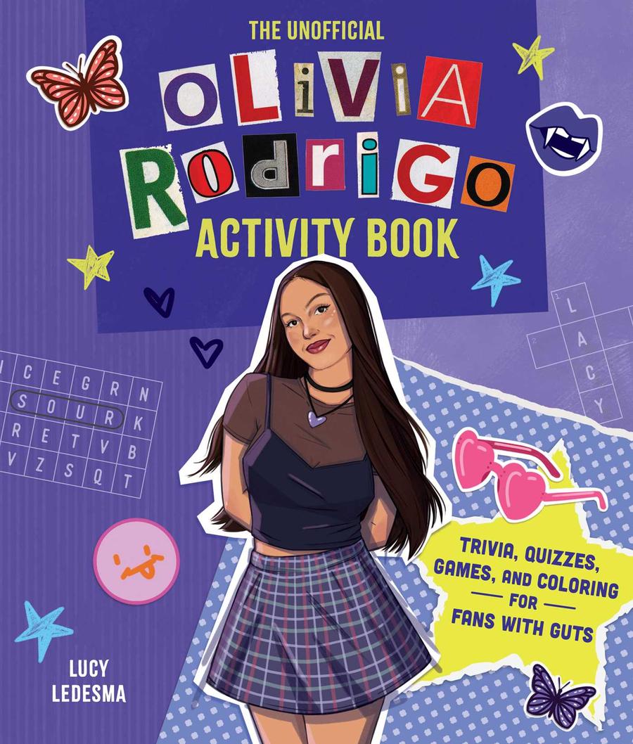 The Unofficial Olivia Rodrigo Activity Book-Lifestyle and Leisure-買書書 BuyBookBook